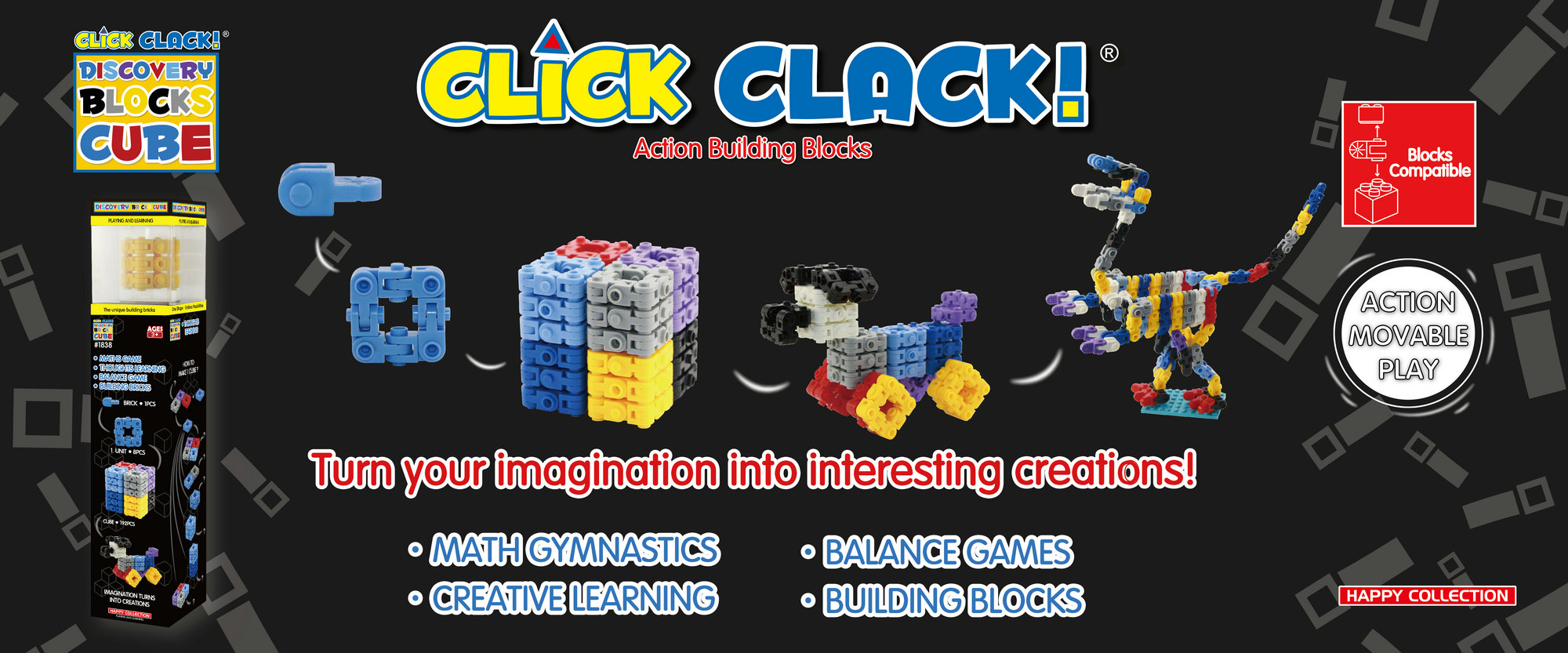 CLICK CLACK! - HAPPY COLLECTION